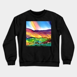 Fantasy landscape Crewneck Sweatshirt